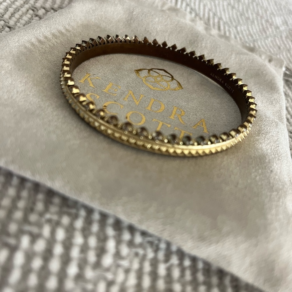 Kendra Scott Gold Bangle Bracelet